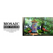 mosic bird feeder
