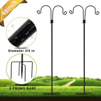 Double Hanger Shepherds Hook 48 Inch Double Hanger Shepherds Hook 48 Inch